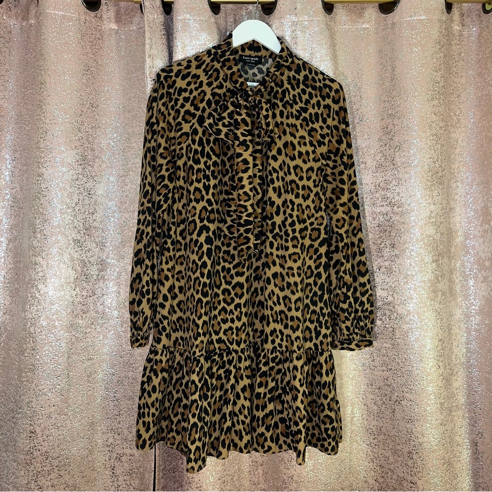 Kate Spade Leopard Print Dress